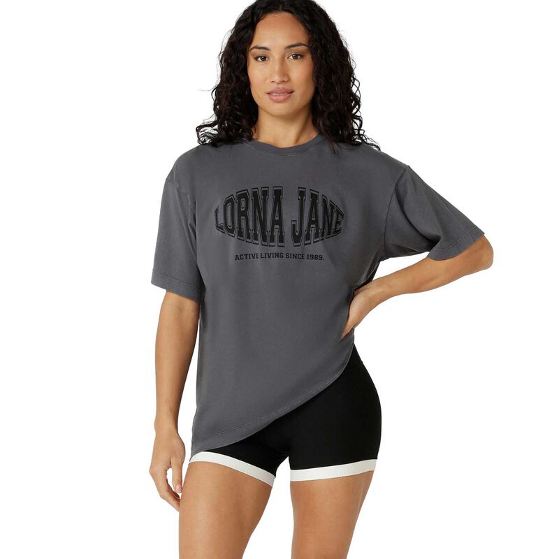 Lorna Jane Summer Sports Washed Boyfriend T-Shirt image number 0